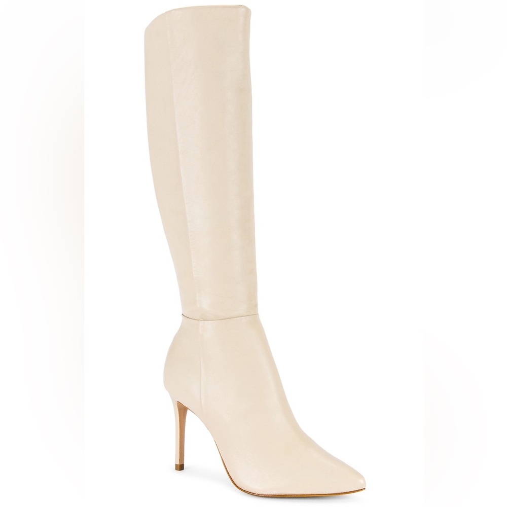Schutz Mikki Up Boot 7.5 In Eggshell - image 1